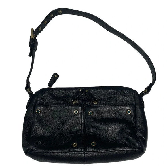 STONE MOUNTAIN USA HAMPTON CASUAL MINI MULTI-PURPOSE BLACK HANDBAG - Picture 2 of 15